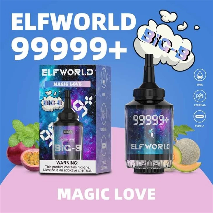 ELFWORLD DOUBLE MOUTHED GIANT HOOKAH 99999+ 3