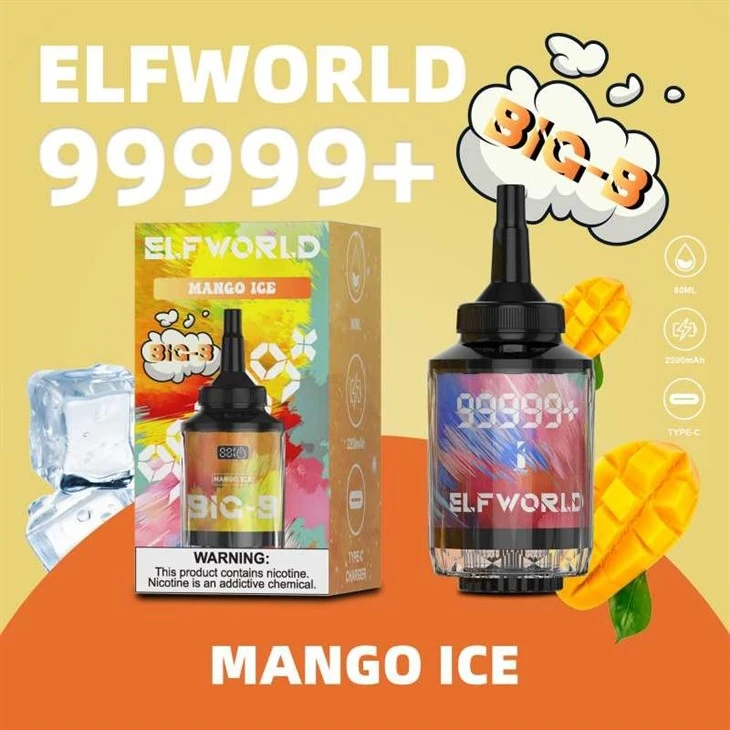 ELFWORLD DOUBLE MOUTHED GIANT HOOKAH 99999+ 5