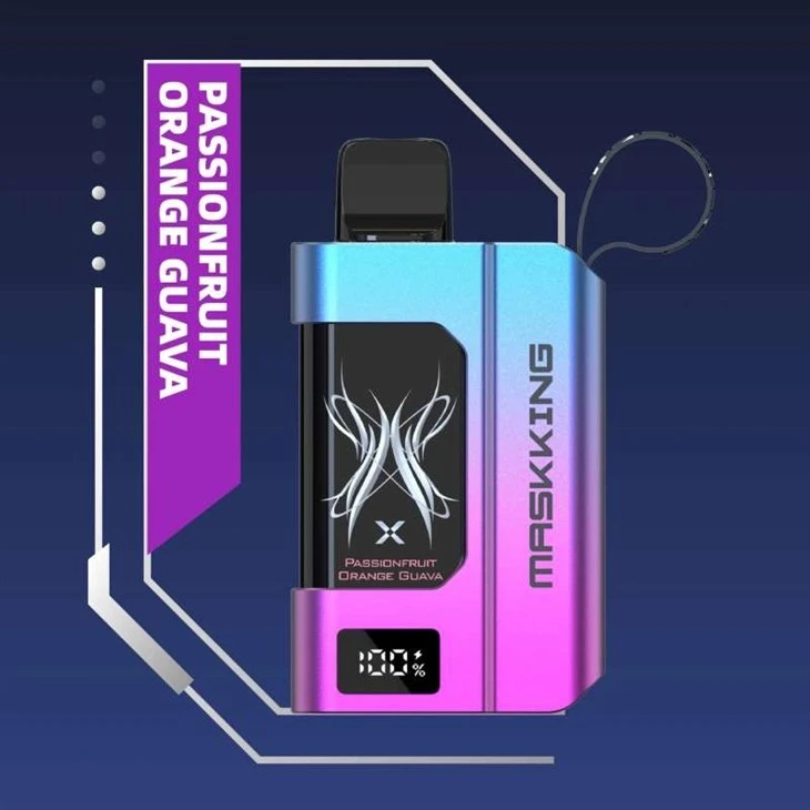 Maskking-Lenox-15000-Puffs-25ml-E-Liquid-Fruit-Flavors-Vape-Pod-Rechargeable-Battery-with-LED-Display-Wholesale-Disposable-Vape