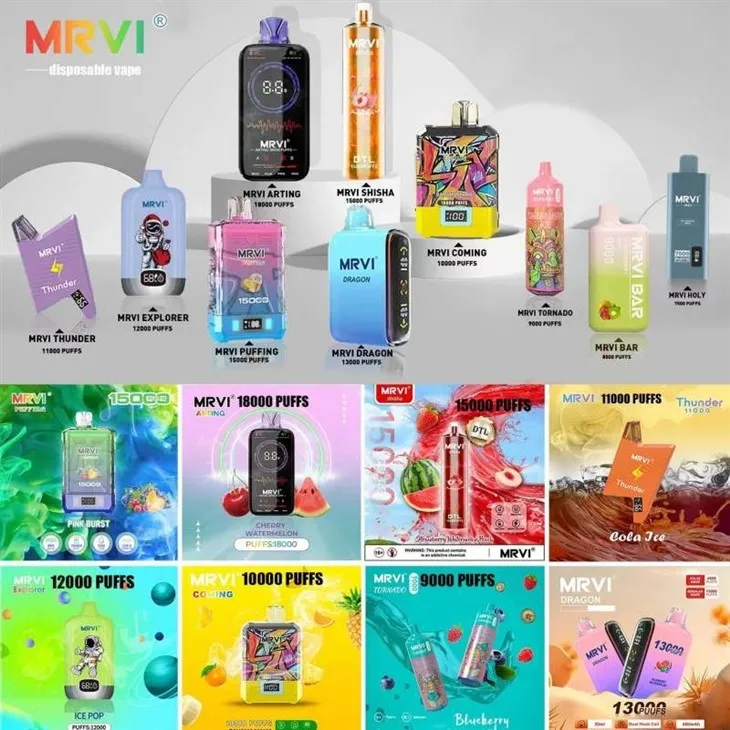 High-Quality-Dual-Mesh-Coils-Full-Screen-Disposable-Vapor-Mrvi-Arting-18000-Puff High-Quality-Dual-Mesh-Coils-Full-Screen-Disposable-Vapor-Mrvi-Arting-18000-Puff