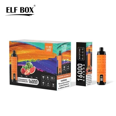 Nouveau produit : Cigarette électronique jetable ELF BOX SHISHA 16000