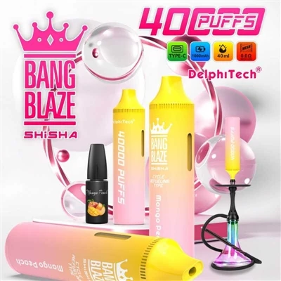 Quel type de cigarette électronique est Blaze Shishia 40000?