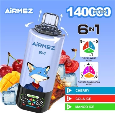 Airmez 6-in-1 140000 : redéfinir les performances et l'expérience des cigaret...