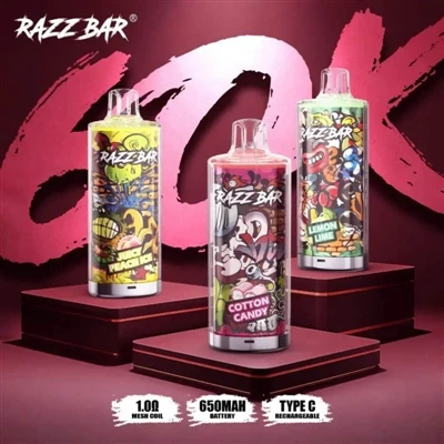 Razz Bar 60000 : inaugurant une nouvelle ère de cigarettes électroniques jeta...