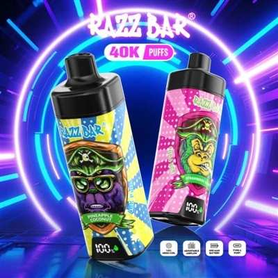 Cigarette électronique jetable Razz Bar 40000 : une expérience de vapotage ul...
