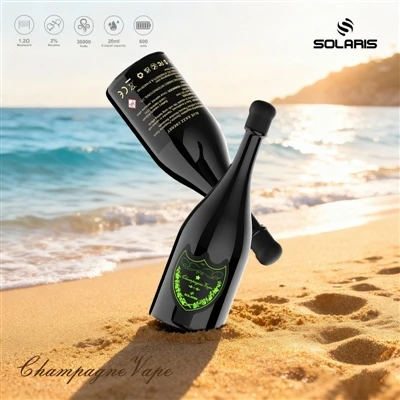 SOLARIS Champagne 30000 Puffs 30K E-cigarette : quand le nombre élevé de bouf...