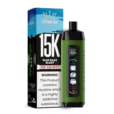 AL Fakher Crown Bar Ice Adjust 15K : un choix haut de gamme pour les -cigaret...