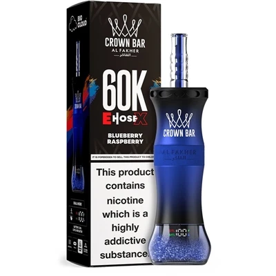 AL Fakher Crown Bar EHOSE X 60K : l'expérience ultime en matière de cigarette...