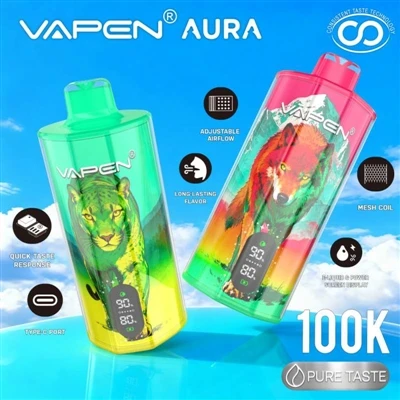 VAPEN AURA 100K : Quand « jetable » ne signifie plus s'installer