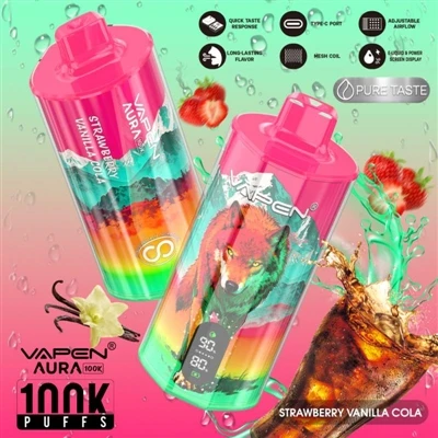VAPEN AURA 100K PUFFS – Le gadget ultime pour les jeunes