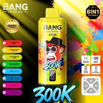 Bang Legend 300K : une référence pour une nouvelle ère de cigarettes électron...