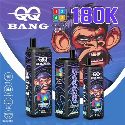 QQ BANG 4in1 180K – Un appareil, quatre saveurs, garantissant que chaque bouc...