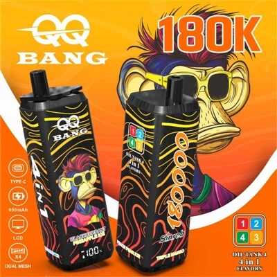 QQ BANG 180K 4in1 : une cigarette, quatre saveurs – une fête portable pour le...