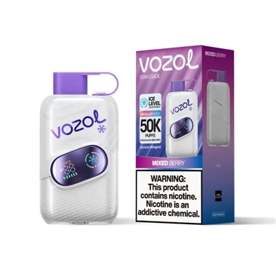 VOZOL STAR CLICK 50000 : Une nouvelle référence pour les E-cigarettes jetables