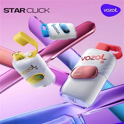 VOZOL STAR CLICK 50000 PUFFS : Une nouvelle hauteur pour les E-cigarettes jet...