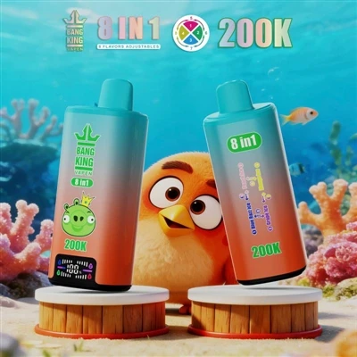 BANG KING VAPEN 200K 8IN1 : L'expérience ultime de cigarette électronique-ave...