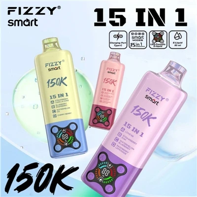 FIZZY SMART 15 IN 1 150K : Une cigarette, 15 sortes de bonheur
