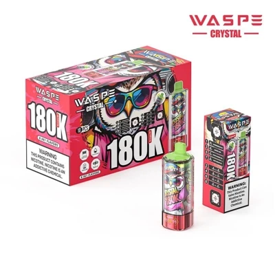 Waspe Crystal 8-in-1 180 000 bouffées de vape : un excellent exemple de « l'è...