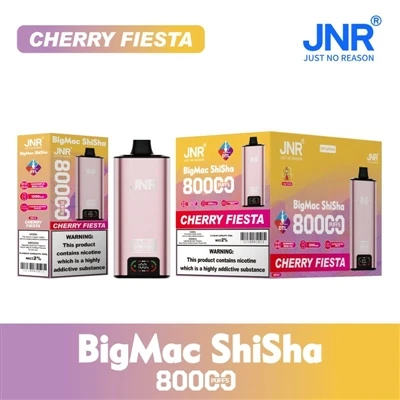 JNR Big Mac Shisha 80000 : redéfinir l'expérience de vape jetable à haute vapeur