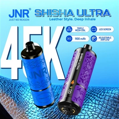 JNR SHISHA ULTRA 45000 : les-vapes jetables haut de gamme entrent dans « l'èr...
