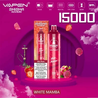 VAPEN SHISHA HOOKAH 15000 : une cigarette électronique-haute capacité-qui met...