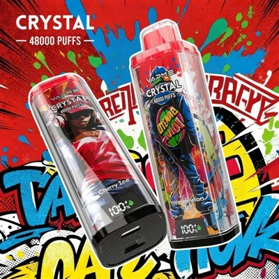 VAPME CRYSTAL 48000 : une cigarette électronique jetable-de grande capacité-v...