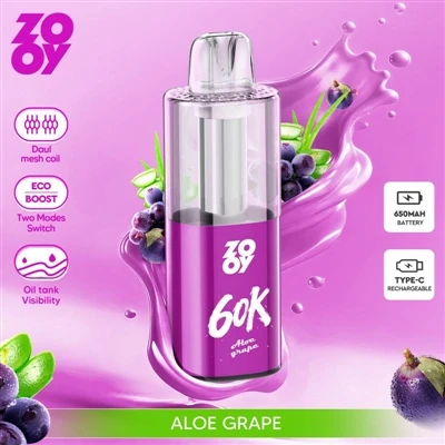 ZOOY Fizzy 60K : les vaporisateurs à haute-puff entrent dans « l'ère de l'end...