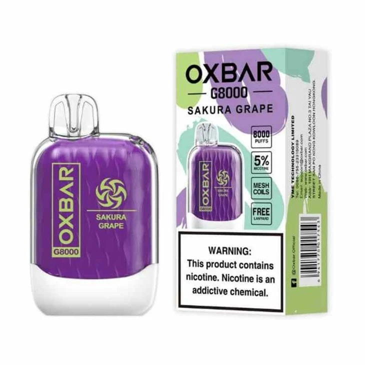 OXbar_Disposable_Vape_OXBAR G8000