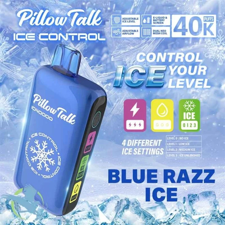 pillow_talk_ice_control_ic40000_dicpoable_ecigs_wholesale_vape_blue_razz_ice__Pillow Talk ICE CONTROL 40K