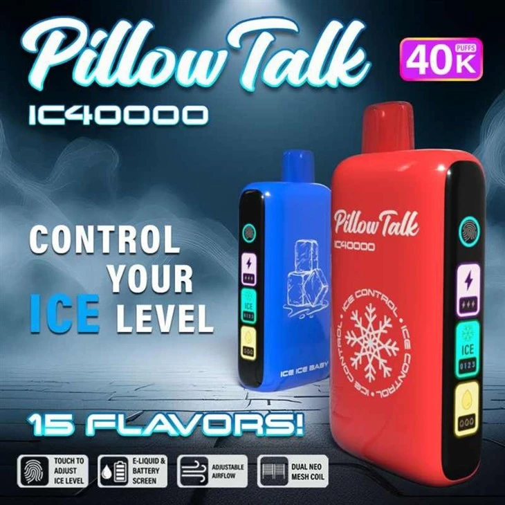 Pillow_talk_ice_control_disposable_ecigs_wholesale_Pillow Talk ICE CONTROL 40K