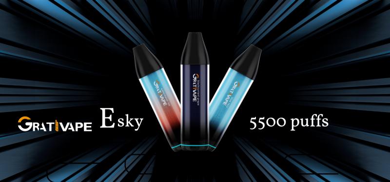 Grativape Esky 5500 puffs vapes