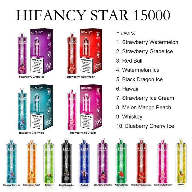 HIFANCY STAR 15K taste