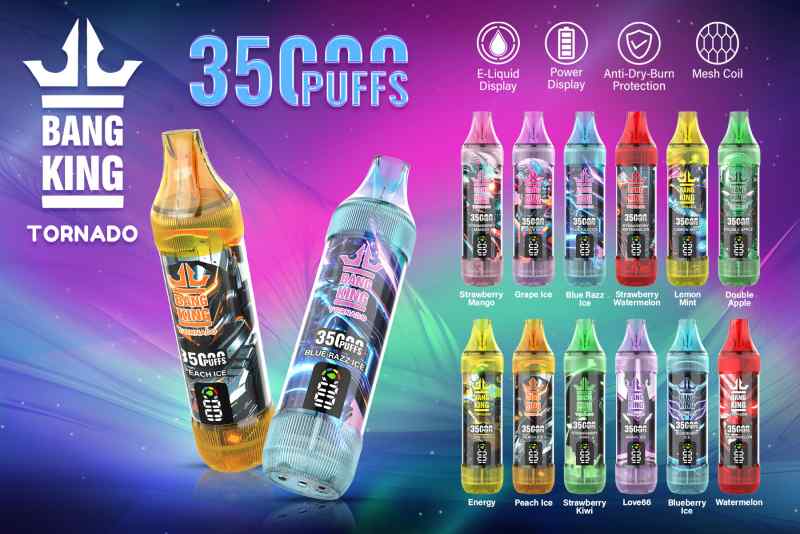 BANG KING TORNADO 35000 PUFFS 9 BANG KING TORNADO 35000 PUFFS 9
