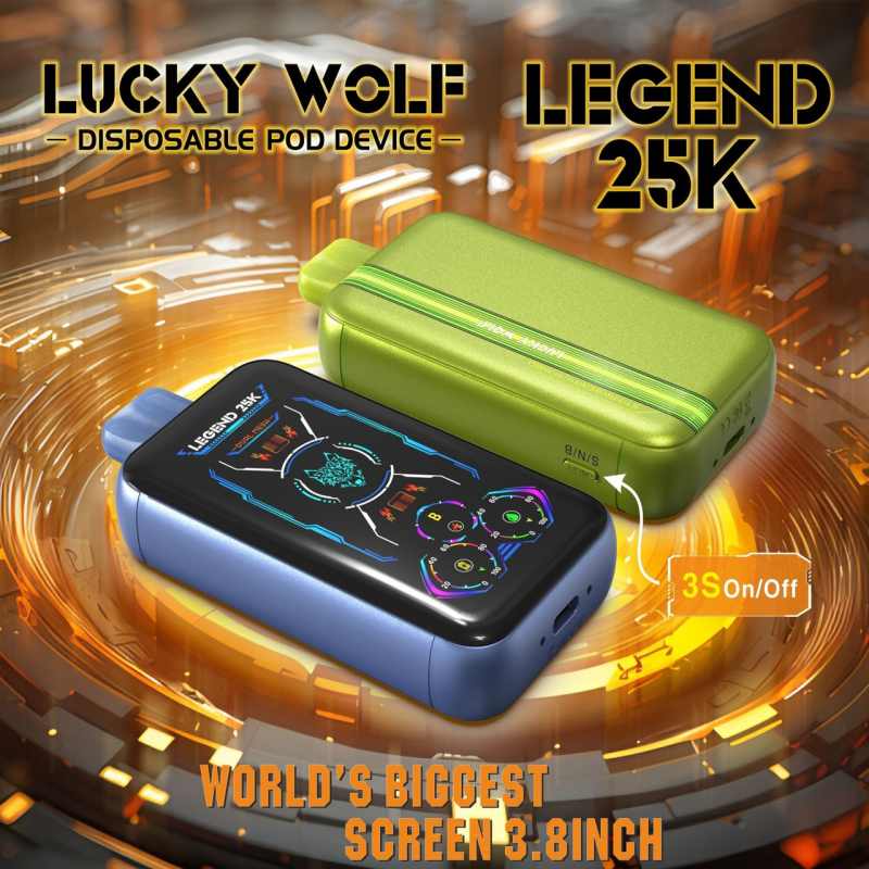 LuckyWolfLegend25KPuffDisposableLUCKY WOLF LEGEND 25K