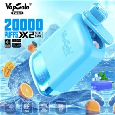 Vapsolo Twins 20000 Puffs Double saveurs