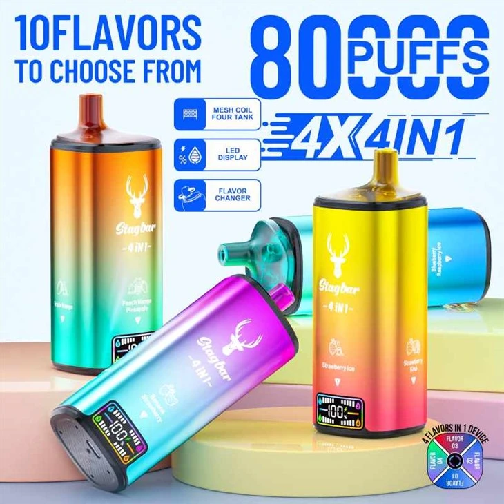 STAG BAR 80000 Puffs 4in1
