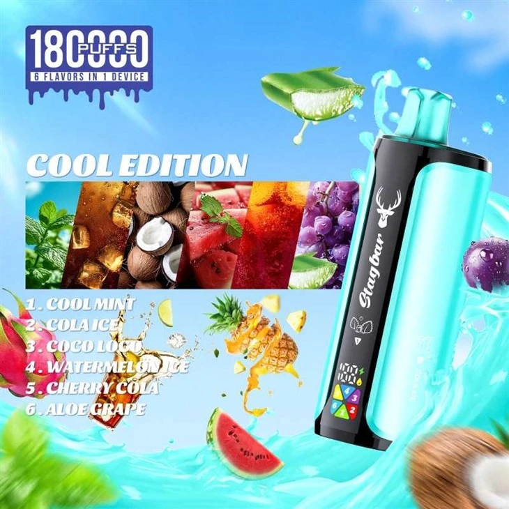 StagBar 180000 Puff 6in1 factory