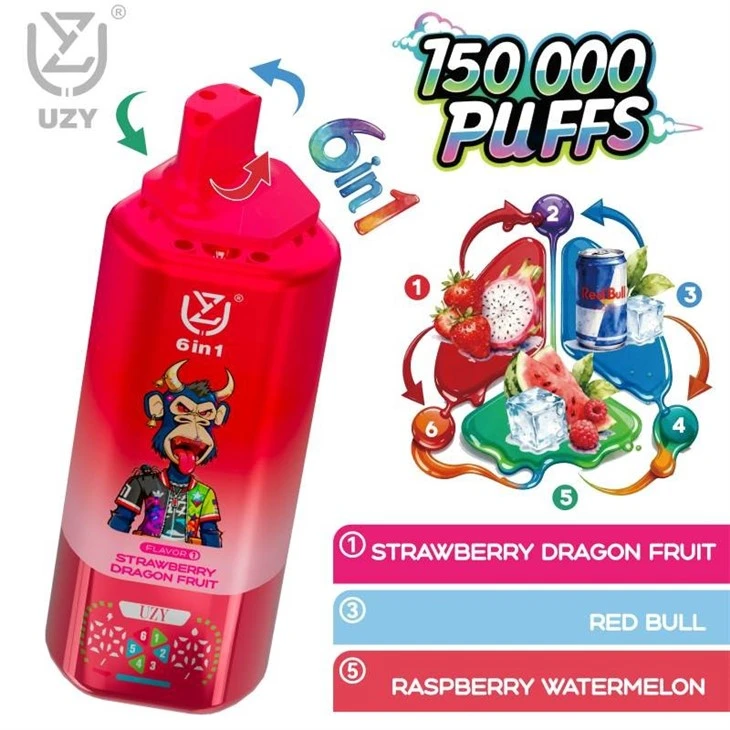 UZY 6 in 1 150K Puffs price