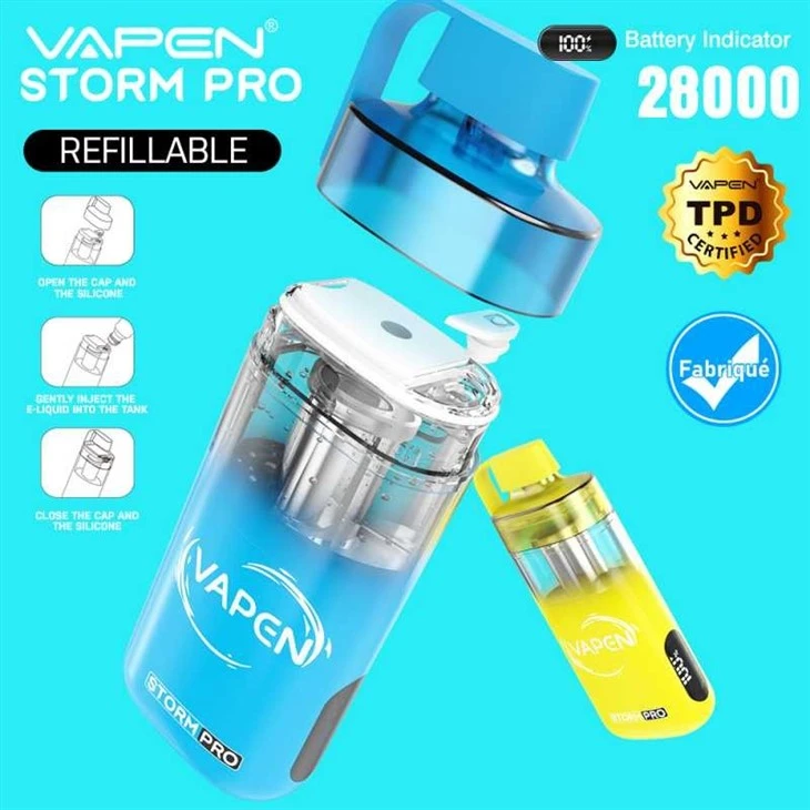 VAPEN STROM PRO 28000 7