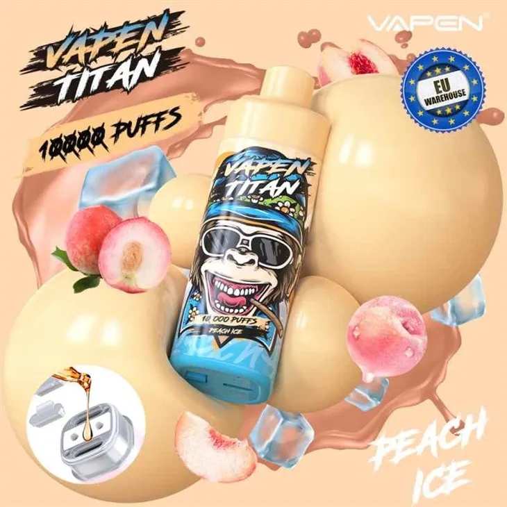 Peach Ice_VAPEN TITAN 10000